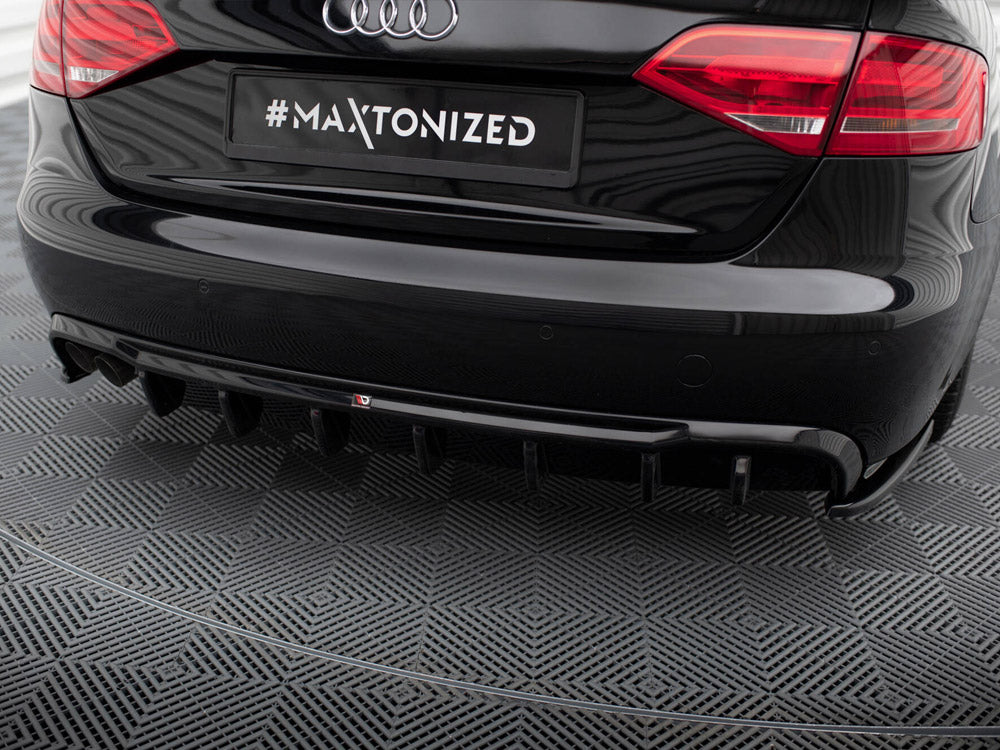 Rear Valance - Audi A4 B8 (Single Side dual exhaust Version)