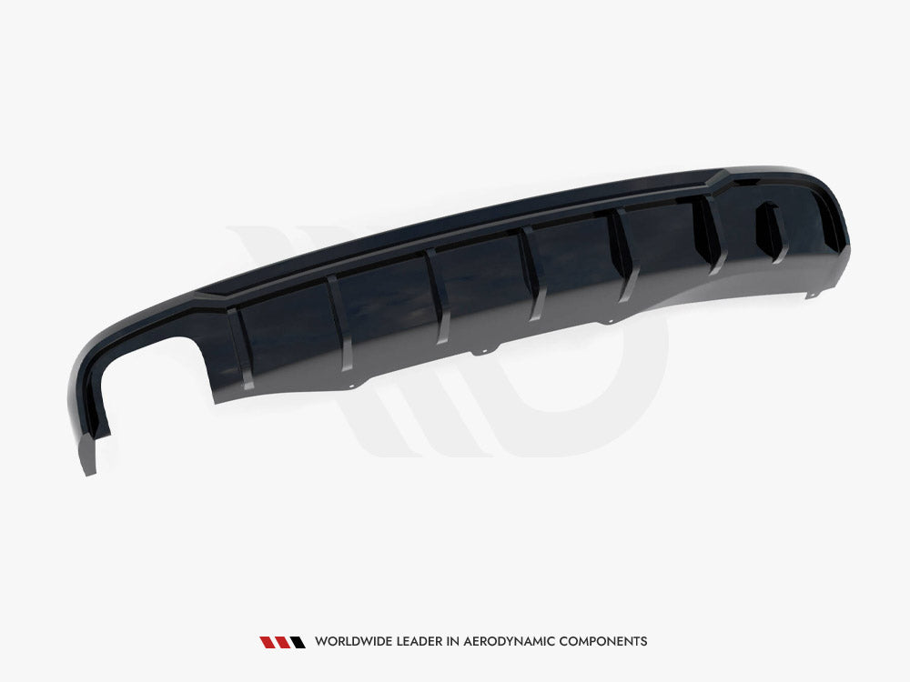 Rear Valance - Audi A4 B8 (Single Side dual exhaust Version)