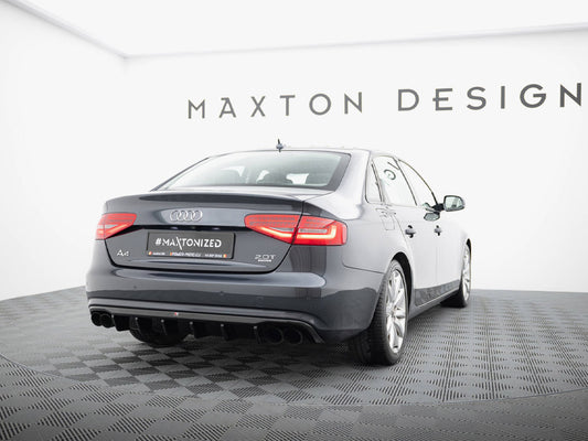 Rear Valance - Audi A4 B8 Facelift (Version with dual exhausts on both sides)