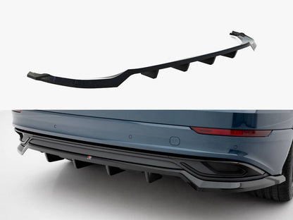 Rear Splitter (Vertical Bars) - Audi Q8 Mk1