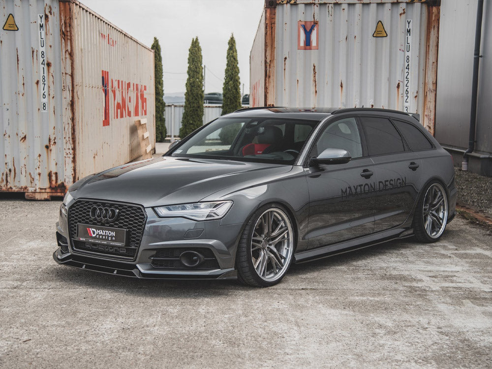 Side Skirts Diffusers - Audi A6 / A6 C7 S Line / S6 C7 FL