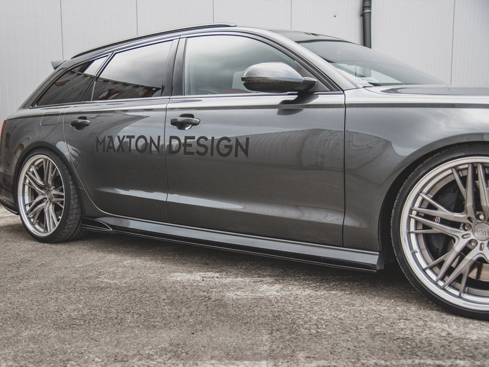Side Skirts Diffusers - Audi A6 / A6 C7 S Line / S6 C7 FL