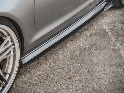 Side Skirts Diffusers - Audi A6 / A6 C7 S Line / S6 C7 FL