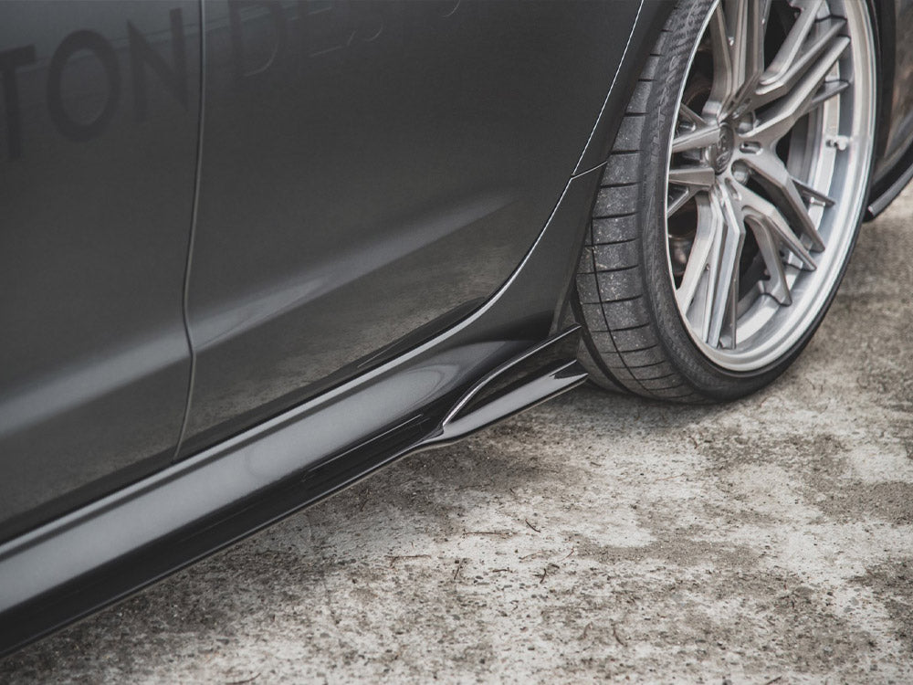 Side Skirts Diffusers - Audi A6 / A6 C7 S Line / S6 C7 FL