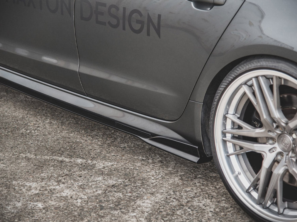 Side Skirts Diffusers - Audi A6 / A6 C7 S Line / S6 C7 FL