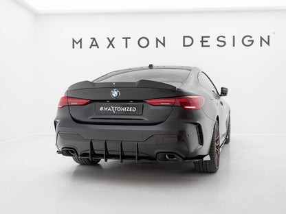 Street Pro Rear Side Splitters + Flaps - BMW M4 (40i G22 / G23)