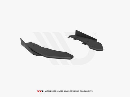 Street Pro Rear Side Splitters + Flaps - BMW M4 (40i G22 / G23)