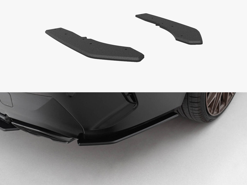 Street Pro Rear Side Splitters - BMW M4 (40i G22 / G23)