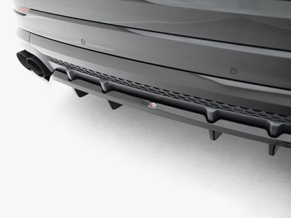 Rear Splitter (Vertical Bars) V.2 - Audi SQ8 / Q8 S Line Mk1 Facelift