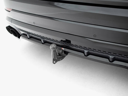 Rear Splitter (Vertical Bars) V.2 - Audi SQ8 / Q8 S Line Mk1 Facelift