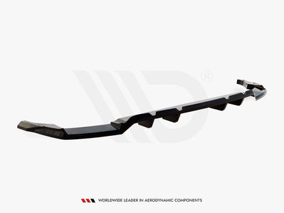 Rear Splitter (Vertical Bars) V.2 - Audi SQ8 / Q8 S Line Mk1 Facelift