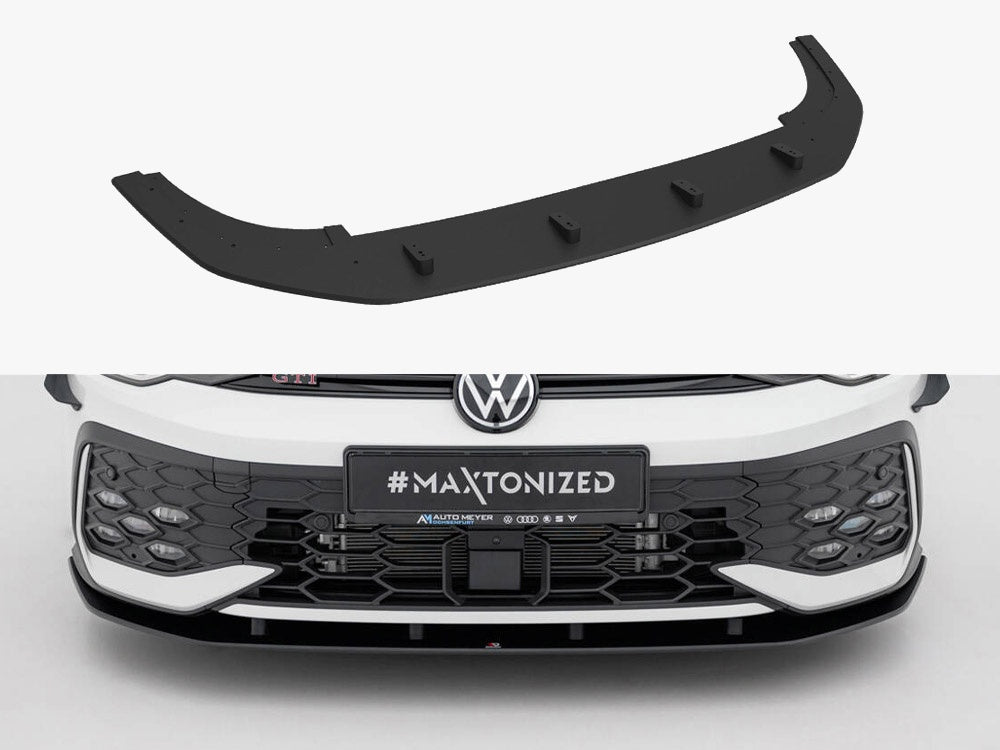 Street PRO Front Splitter - Volkswagen Golf GTI / GTE / R-Line Mk8 Facelift