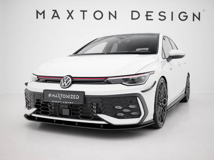 Street PRO Front Splitter - Volkswagen Golf GTI / GTE / R-Line Mk8 Facelift