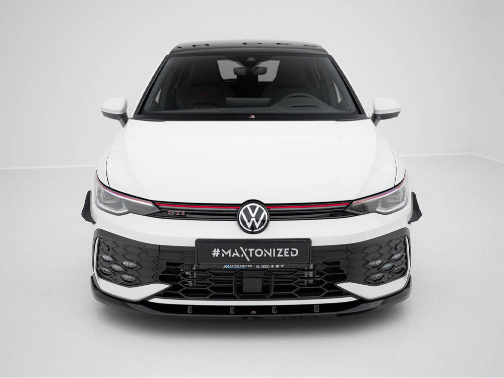 Front Splitter V.5 - Volkswagen Golf GTI / GTE / R-Line Mk8 Facelift