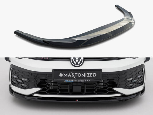 Front Splitter V.4 - Volkswagen Golf GTI / GTE / R-Line Mk8 Facelift