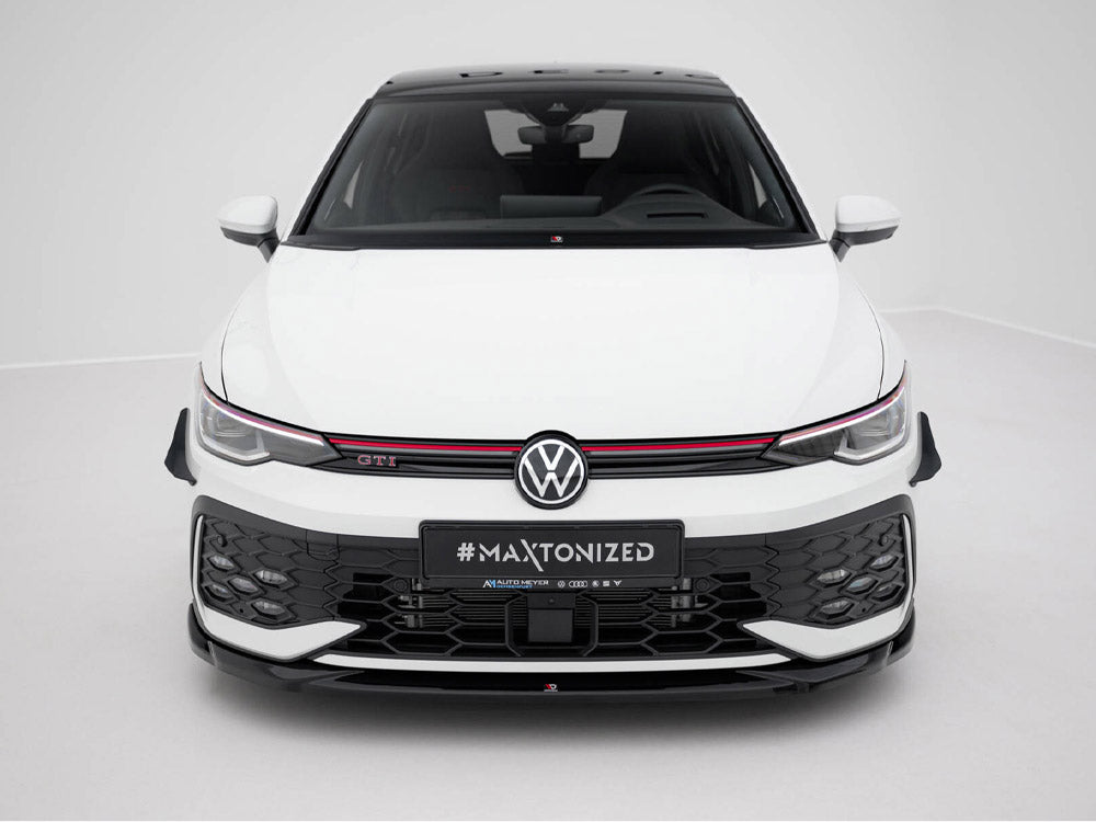 Front Splitter V.4 - Volkswagen Golf GTI / GTE / R-Line Mk8 Facelift