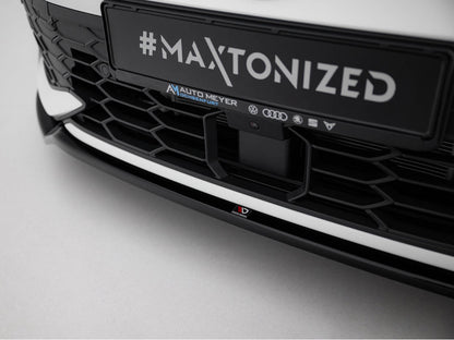 Front Splitter V.3 - Volkswagen Golf GTI / GTE / R-Line Mk8 Facelift