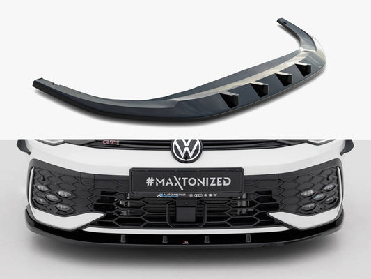 Front Splitter V.1 - Volkswagen Golf GTI / GTE / R-Line Mk8 Facelift
