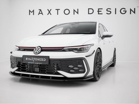 Front Splitter V.1 - Volkswagen Golf GTI / GTE / R-Line Mk8 Facelift