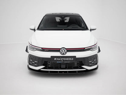 Front Splitter V.1 - Volkswagen Golf GTI / GTE / R-Line Mk8 Facelift