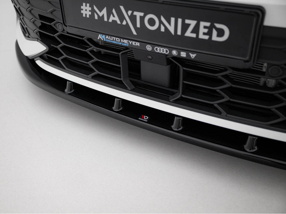 Front Splitter V.1 - Volkswagen Golf GTI / GTE / R-Line Mk8 Facelift