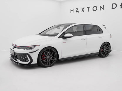 Street PRO Side Skirts Diffusers V.2 - Volkswagen Golf GTI / GTE / GTI Clubsport / R-Line Mk8