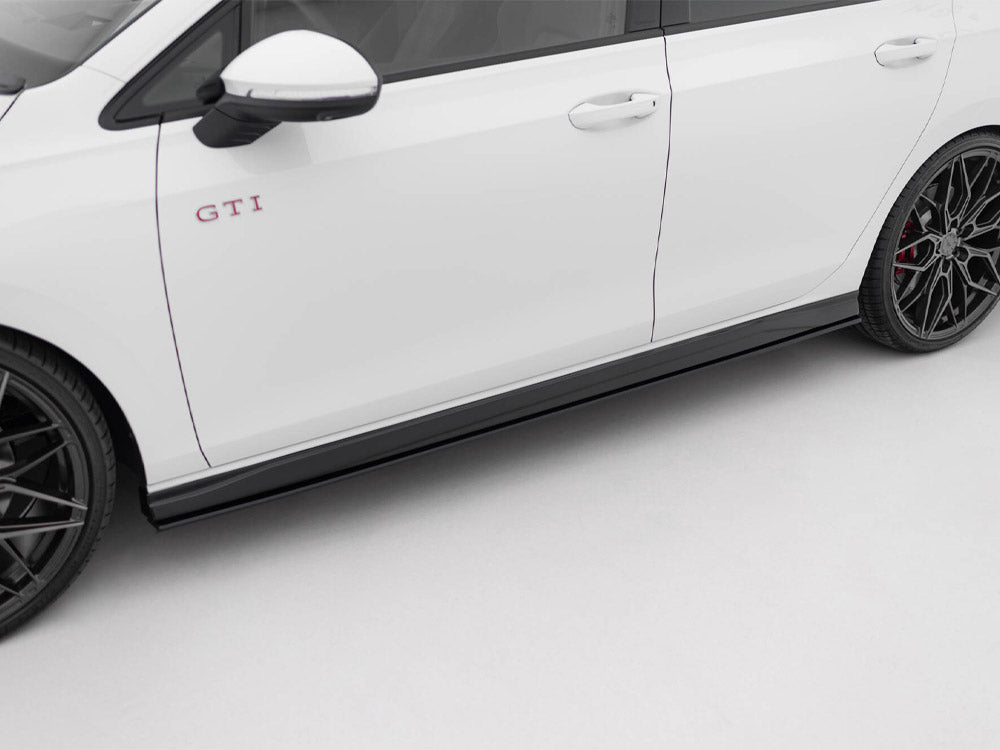 Street PRO Side Skirts Diffusers V.2 - Volkswagen Golf GTI / GTE / GTI Clubsport / R-Line Mk8