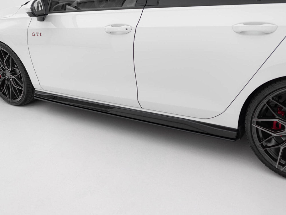 Street PRO Side Skirts Diffusers V.2 - Volkswagen Golf GTI / GTE / GTI Clubsport / R-Line Mk8