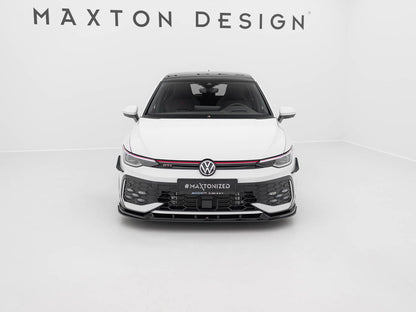 Street PRO Front Splitter V.2 - Volkswagen Golf GTI / GTE / R-Line Mk8 Facelift