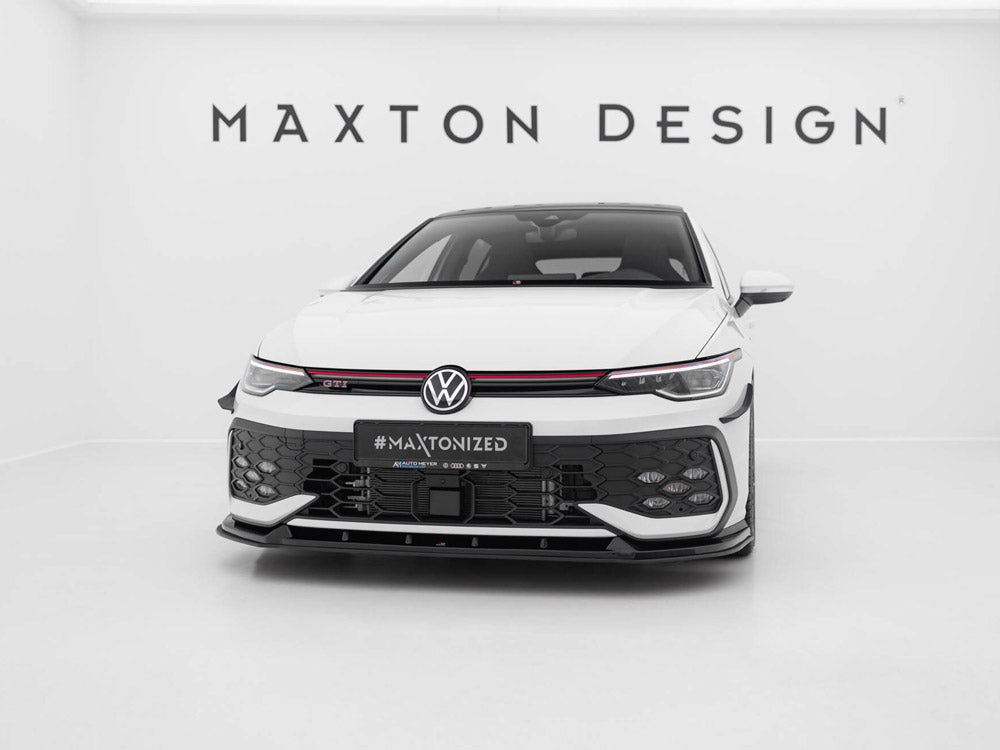Street PRO Front Splitter V.2 - Volkswagen Golf GTI / GTE / R-Line Mk8 Facelift