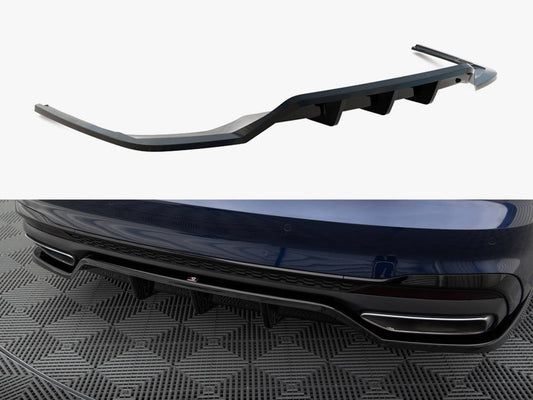 Rear Splitter (Vertical Bars) V.2 - Audi A4 S Line B9 Facelift