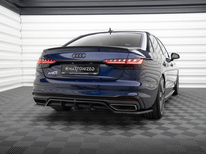 Rear Splitter (Vertical Bars) V.2 - Audi A4 S Line B9 Facelift