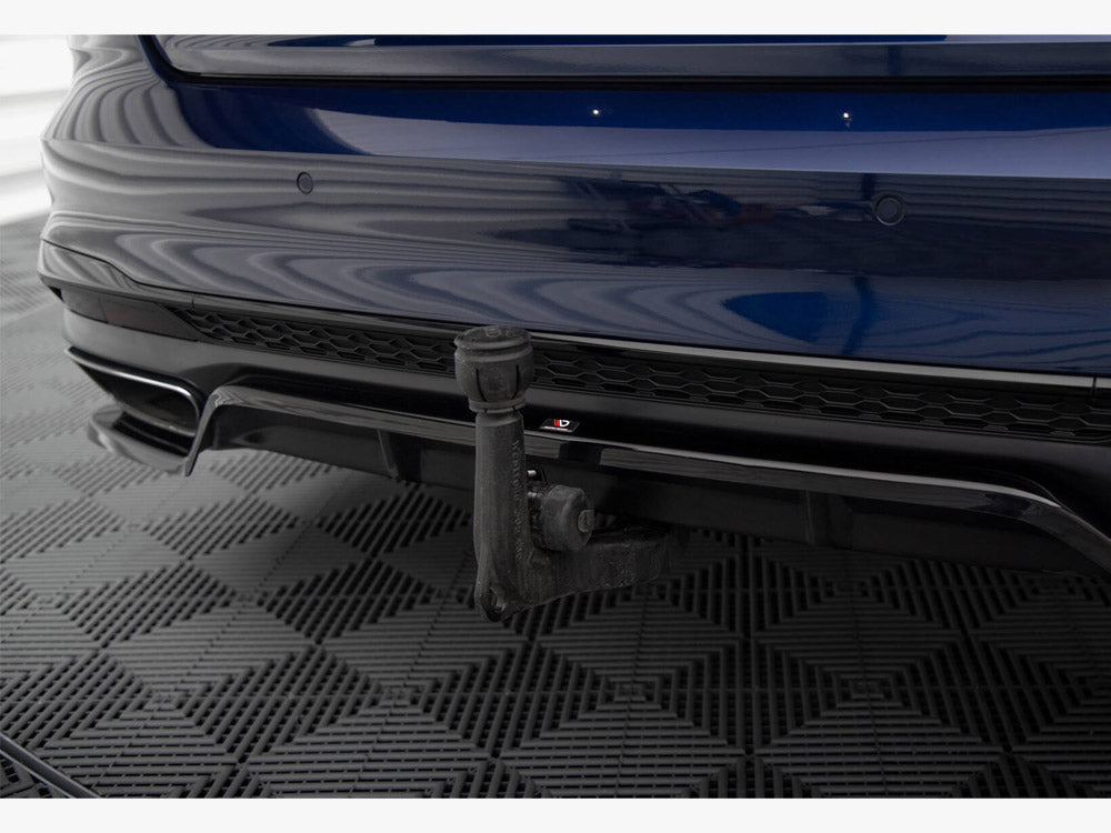 Rear Splitter (Vertical Bars) V.2 - Audi A4 S Line B9 Facelift