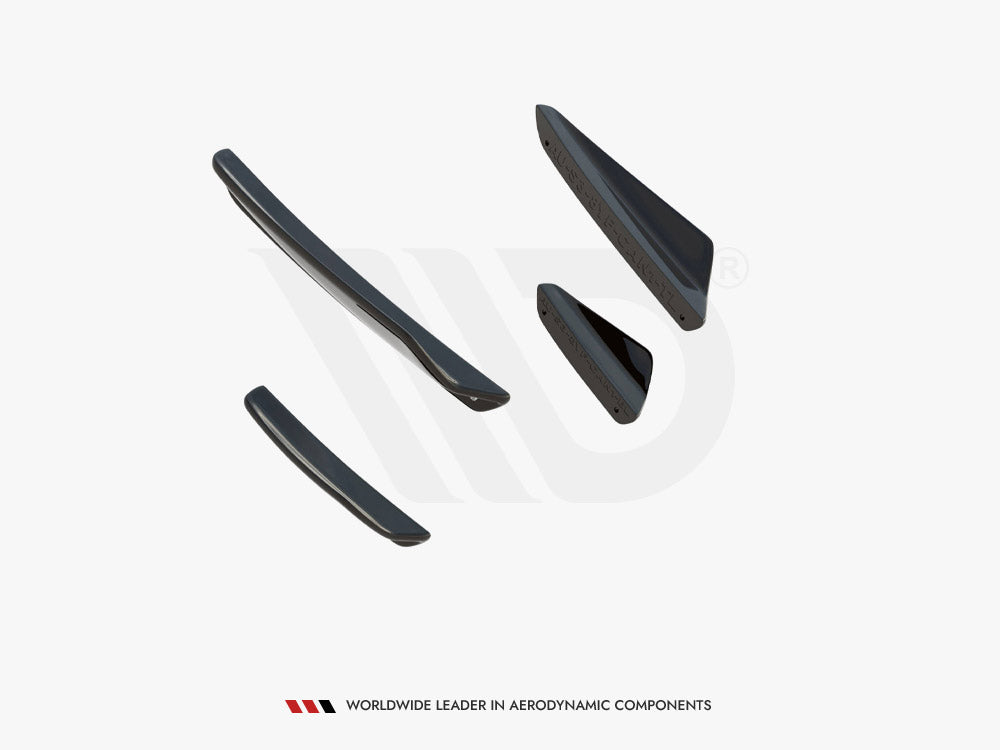Front Bumper Wings (Canards) - Audi S3 Sportback / A3 S Line Sportback 8Y Facelift