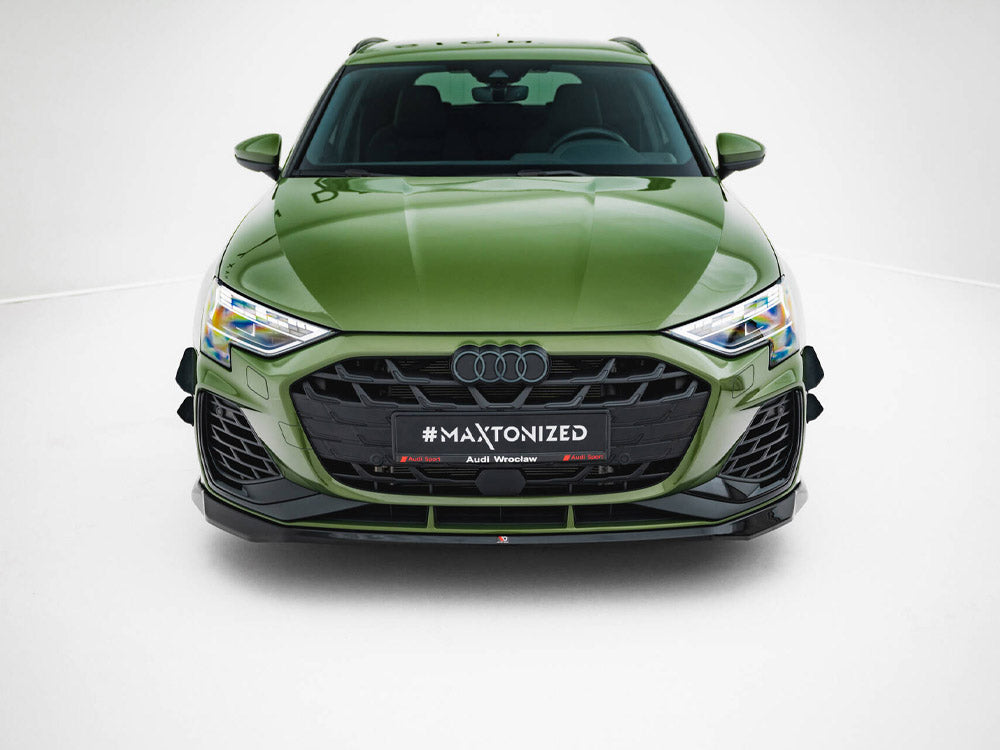 Front Splitter V.2 - Audi S3 Sportback / A3 S Line Sportback 8Y Facelift