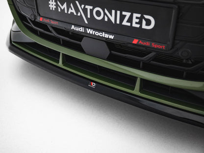 Front Splitter V.2 - Audi S3 Sportback / A3 S Line Sportback 8Y Facelift