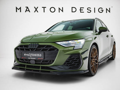 Front Splitter V.1 - Audi S3 Sportback / A3 S Line Sportback 8Y Facelift
