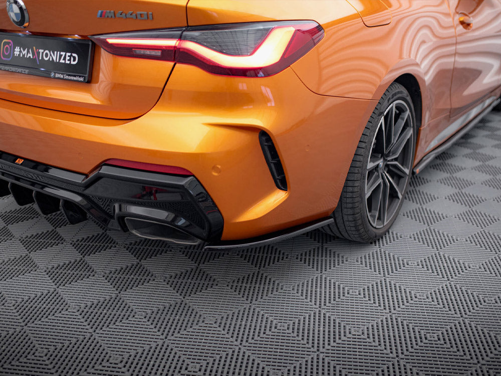 Rear Side Splitters V.5 - BMW 4 Series M44 (0i G22 / G23 / G22 Facelift / G23 Facelift)