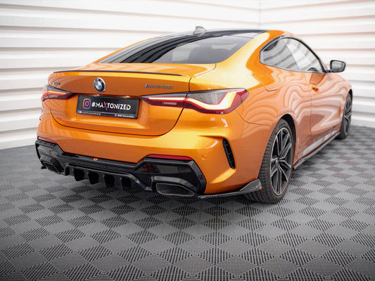 Rear Side Splitters V.6 - BMW 4 Series M44 (0i G22 / G23 / G22 Facelift / G23 Facelift)