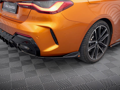 Rear Side Splitters V.6 - BMW 4 Series M44 (0i G22 / G23 / G22 Facelift / G23 Facelift)