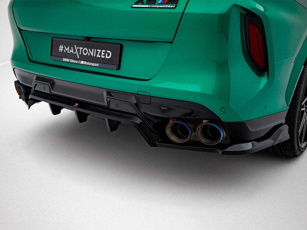 Rear Splitter (Vertical Bars) - BMW X6 (M F96 Facelift)
