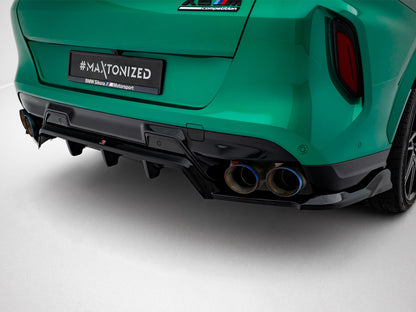 Rear Splitter (Vertical Bars) - BMW X6 (M F96 Facelift)
