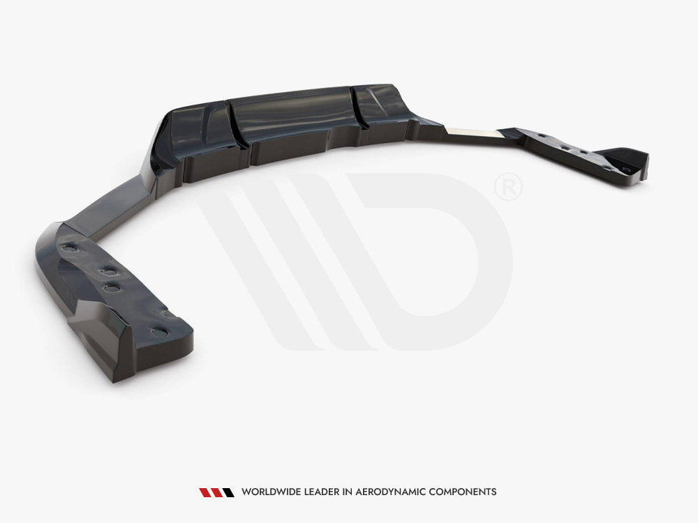 Rear Splitter (Vertical Bars) - BMW X6 (M F96 Facelift)