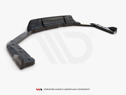 Rear Splitter (Vertical Bars) - BMW X6 (M F96 Facelift)