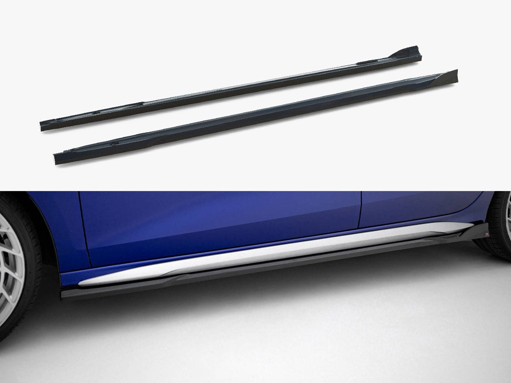 Side Skirts Diffusers V.3 - Audi A3 S Line Sedan / S3 Sedan 8Y Facelift