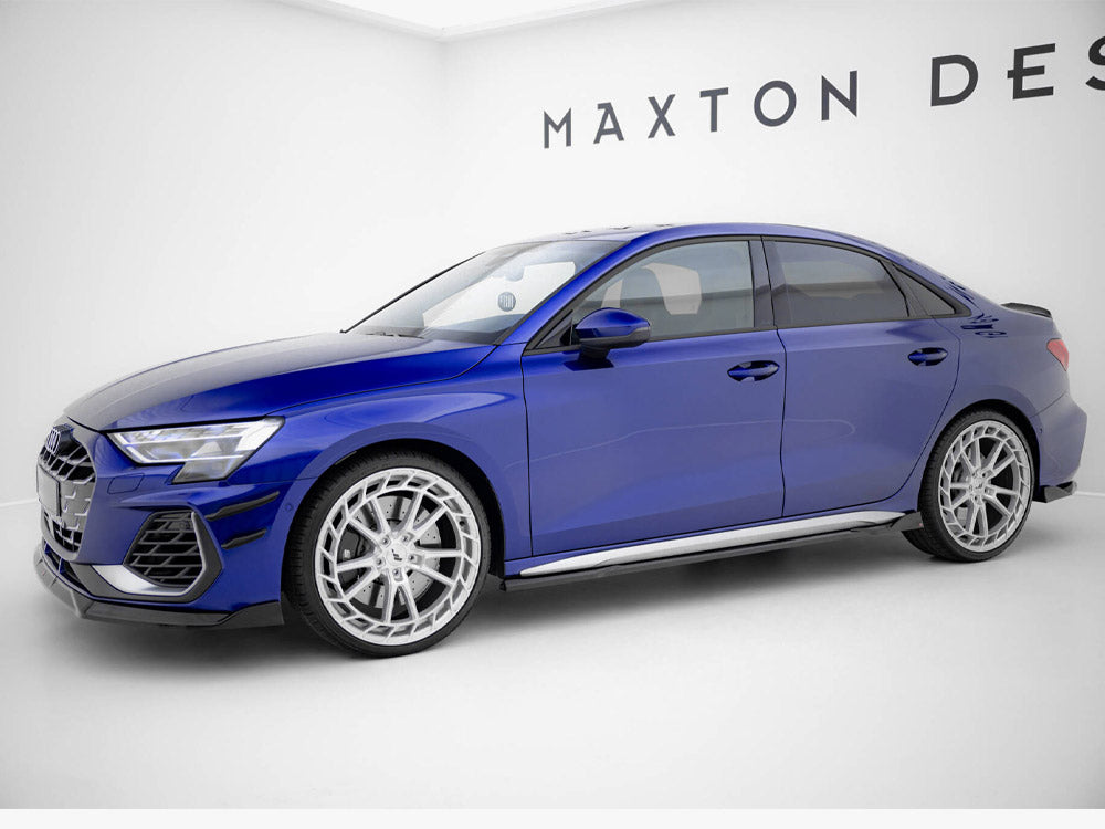 Side Skirts Diffusers V.3 - Audi A3 S Line Sedan / S3 Sedan 8Y Facelift