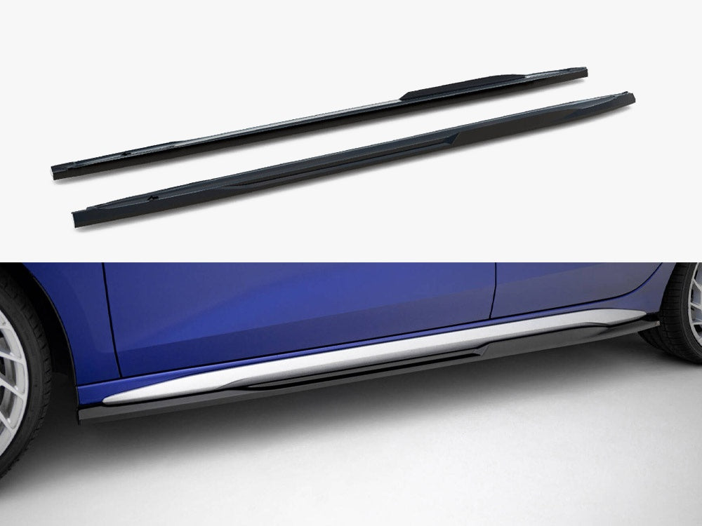 Side Skirts Diffusers V.2 - Audi A3 S Line Sedan / S3 Sedan 8Y Facelift