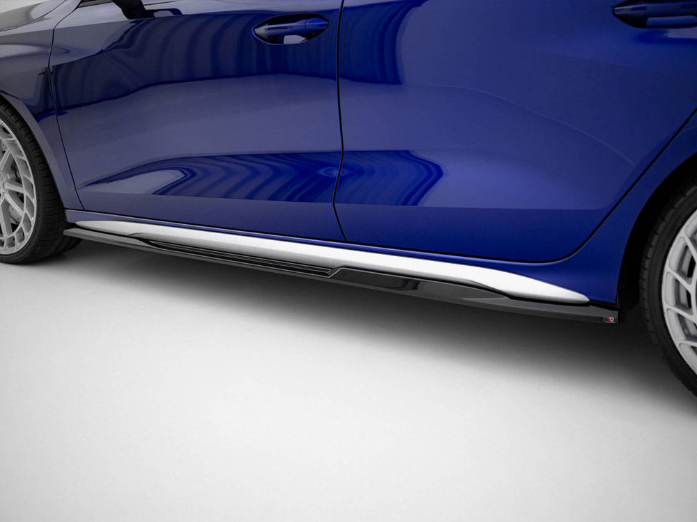 Side Skirts Diffusers V.2 - Audi A3 S Line Sedan / S3 Sedan 8Y Facelift