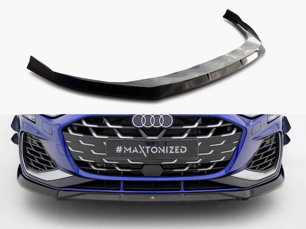 Front Splitter V.3 - Audi A3 S Line Sedan / S3 Sedan 8Y Facelift