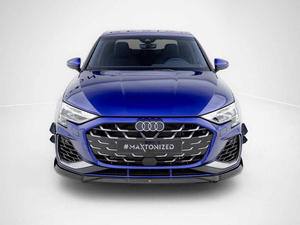 Front Splitter V.3 - Audi A3 S Line Sedan / S3 Sedan 8Y Facelift